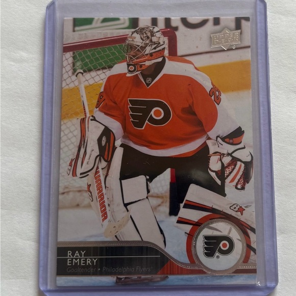 Ray Emery Philadelphia Flyers Hockey Card - Picture 2 of 3